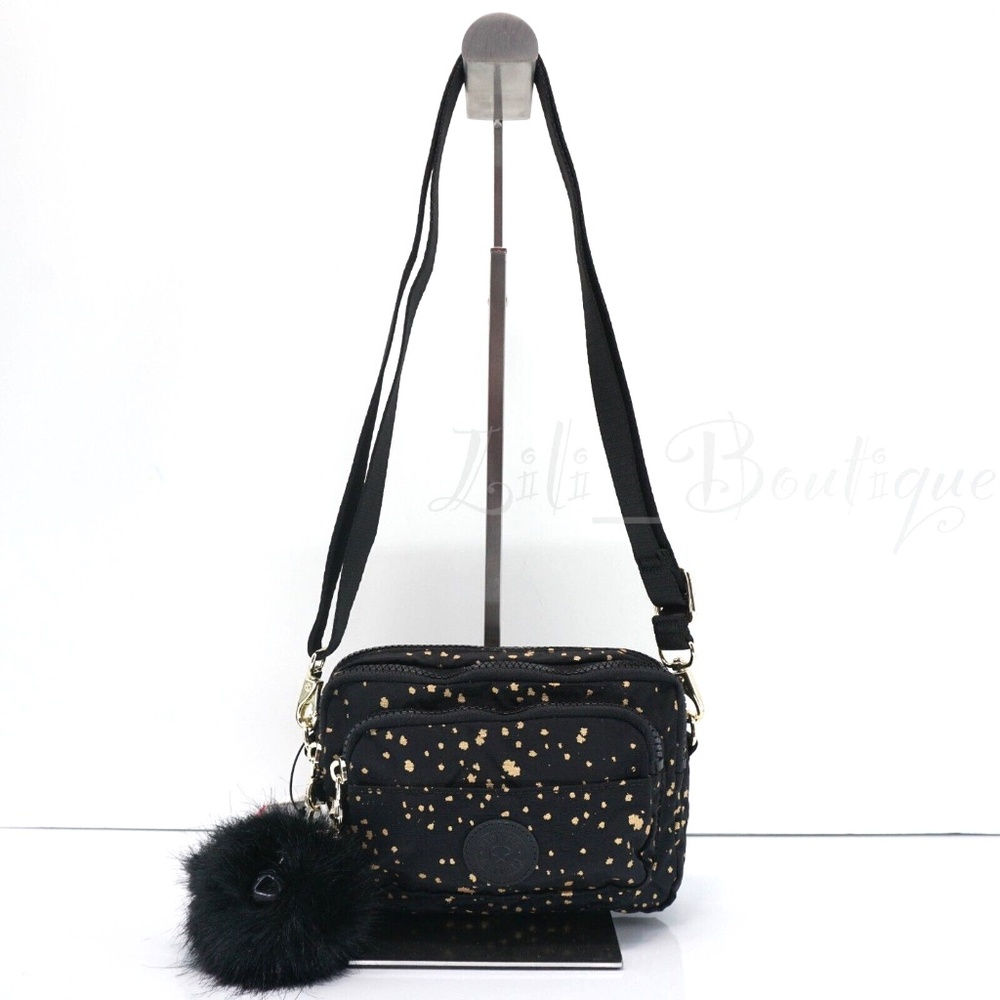 Kipling MERRYL 2-In-1 Convertible Crossbody Waist Bag KIB9C5 Golden Night $69